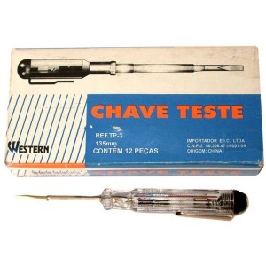 Chave Teste 135MM C/12 WESTERN
