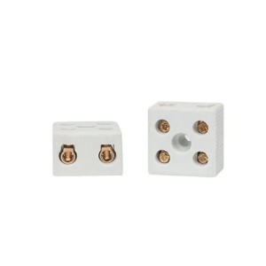 Conector de Porcelana 10MM 2 POLOS KBR