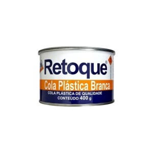 Massa Plástica Branca 400G RETOQUE
