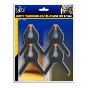 Grampo Multiuso 7CM C/4 123UTIL