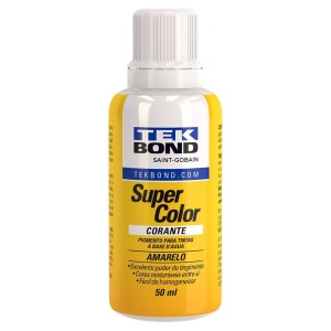 Corante Líquido Amarelo 50ML TEK BOND