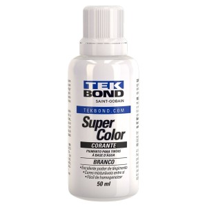 Corante Líquido Branco 50ML TEK BOND