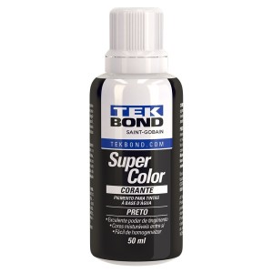 Corante Líquido Preto 50ML TEK BOND