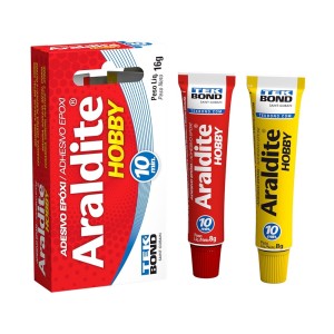 Cola Epóxi Araldite HOBBY 16G TEK BOND