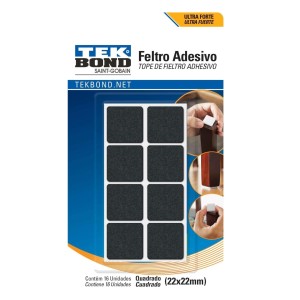 Feltro Quadrado 22MM C/16 TEK BOND