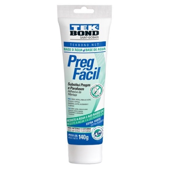 Preg Fácil Cola140G TEK BOND