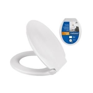 Assento Sanitário Branco LOFT METASUL