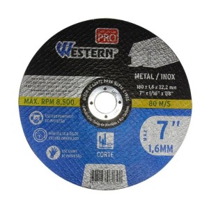 Disco Desbate MAX 118X1,6X22,2MM WESTERN