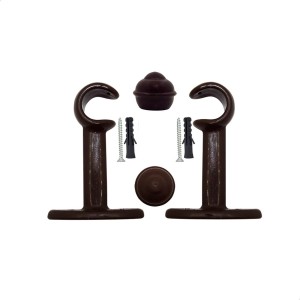 Suporte Cortina Tabaco 19MM UTILIMARK