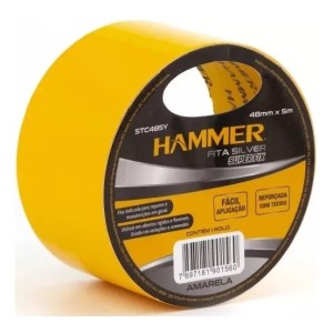 Fita Multiuso Amarela 48MMX5M HAMMER