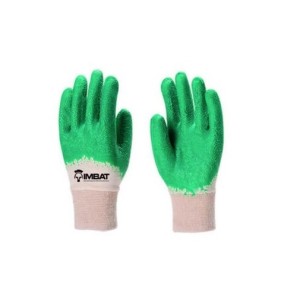 Luva Emborrachada Verde 9