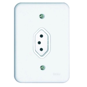 Tomada 2 Polos + Terra 20A Pollar RADIAL