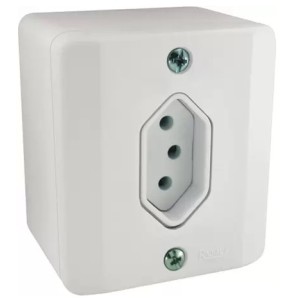 Tomada 2 Polo + Terra 20A S/X RADIAL