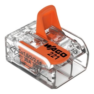 Conector Emenda 2 Polos 41A WAGO