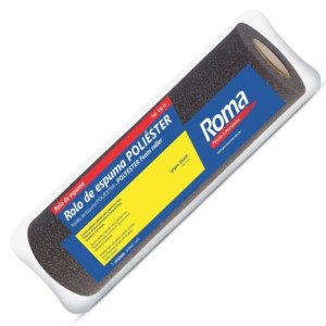 Rolo Pintura S/Cabo 23CM Poliéster ROMA