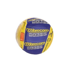 Cabo Flexível 2,5MM 100M Amarelo COBRECOM