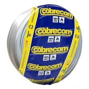 Cabo Flexível 2,5MM 100M Branco COBRECOM