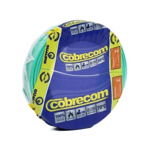 Cabo Flexível 2,5MM 100M Verde COBRECOM