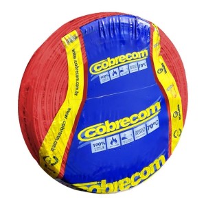 Cabo Flexível 1,5MM 100M Vermelho COBRECOM