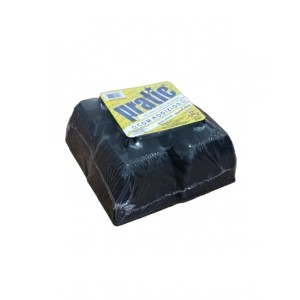 Pé Geladeira/Fogão Quadrado Preto C/4 PRATIC