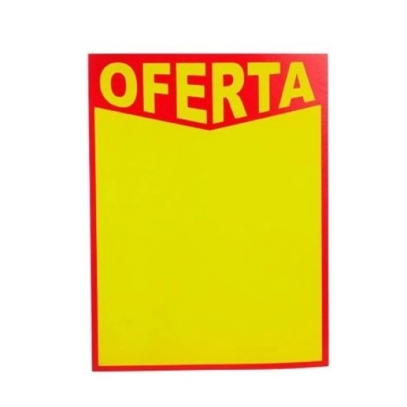 Placa Sinalizadora Oferta Quadrada PACIFIC