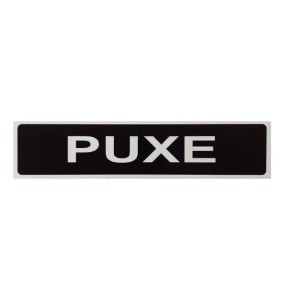 Placa Sinalizadora Puxe PACIFIC