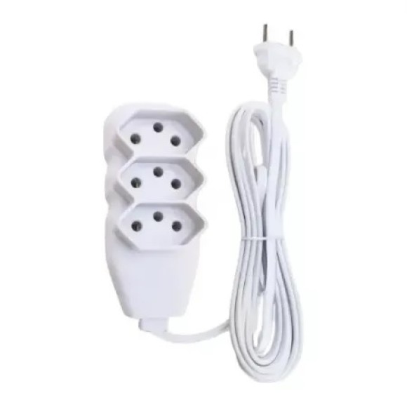 Extensão Branca 5M MEGA PLUG