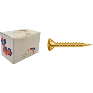 Parafuso Bicromatizado Chip 5,0X70 Chato Phillips C/100 NEWFIX