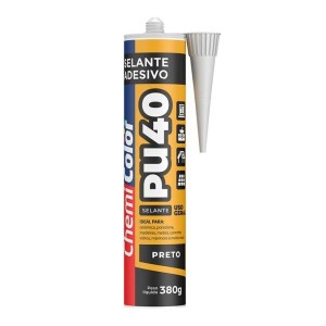 Selante PU40 Preto 380G CHEMICOLOR
