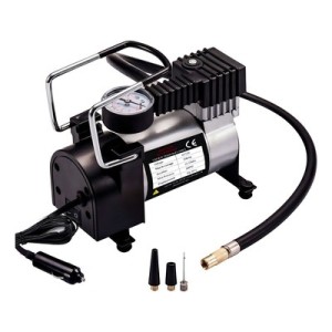 Mini Compressor de Ar C/Manômetro MAXMIDIA