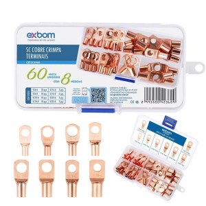 Terminal Compressão Cobre C/60 EXBOM