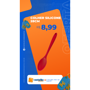 Colher de Silicone 28CM DX