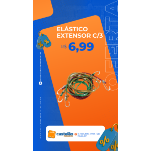 Elástico Extensor DX C/3 1,5MT