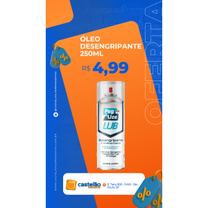 Óleo Desengripante PEG&UZE 250ML ETANIZ
