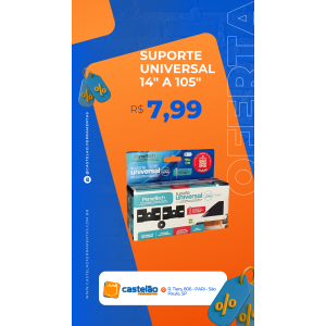 Suporte Universal TV LCD 14'' A  105'' PRIMETECH