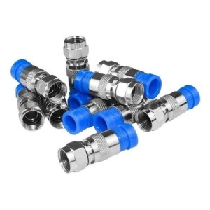 Conector Fêmea Compressão RG-06 C/100 EXBOM