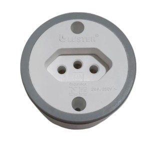 Tomada Externa Branca 20A LUSTER