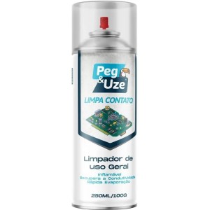 Limpa Contato Spray PEG&UZE 250ML ETANIZ