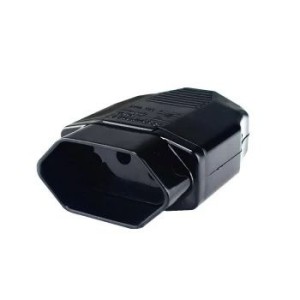 Pino Fêmea 2P+T 20A Preto LUSTER