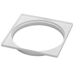 Porta Grelha Branco Quadrado 10MM GRAP