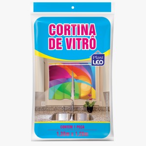 Cortina de Vitrô PLAST LEO