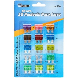 Fusível de Carro C/15 WESTERN