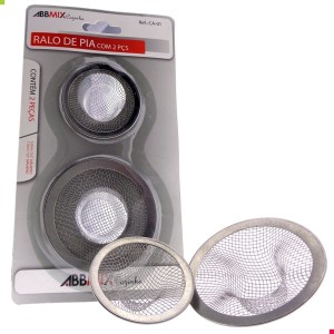 Ralo para Pia Inox C/2 ELEGANTEC