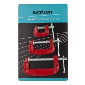 Grampo Sargento C/3 EXCELLENT
