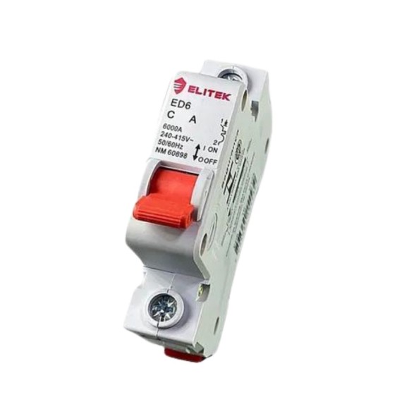 Disjuntor Unipolar 6A ELITEK