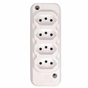 Tomada Barra Quadrupla 10/20A DRAP