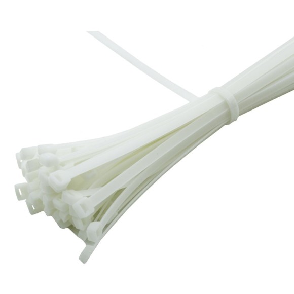 Abraçadeira Branca 2,5X200 C/100 TRX