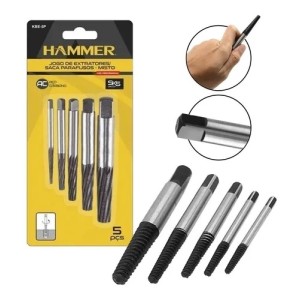 Extrator e Saca Parafuso C/5 HAMMER
