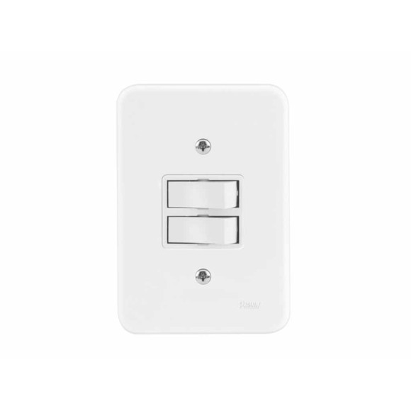 Interruptor 2 Teclas Paralelas Pollar RADIAL