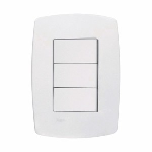 Interruptor Triplo Pérola RADIAL